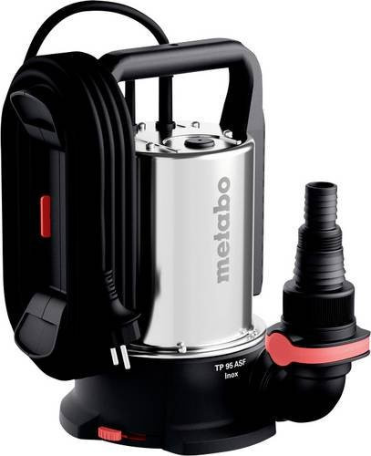 Metabo TP 95 ASF Inox Klarwasser-Tauchpumpe in Silber aus Edelstahl - Bild 1