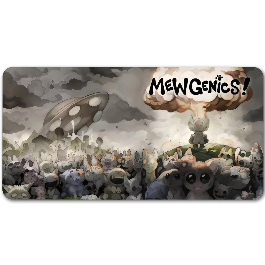 Mewgenics Mauspad für Computer und Laptop, rutschfeste Gummi-Mausmatte für Gamer in Multicolour - Bild 7