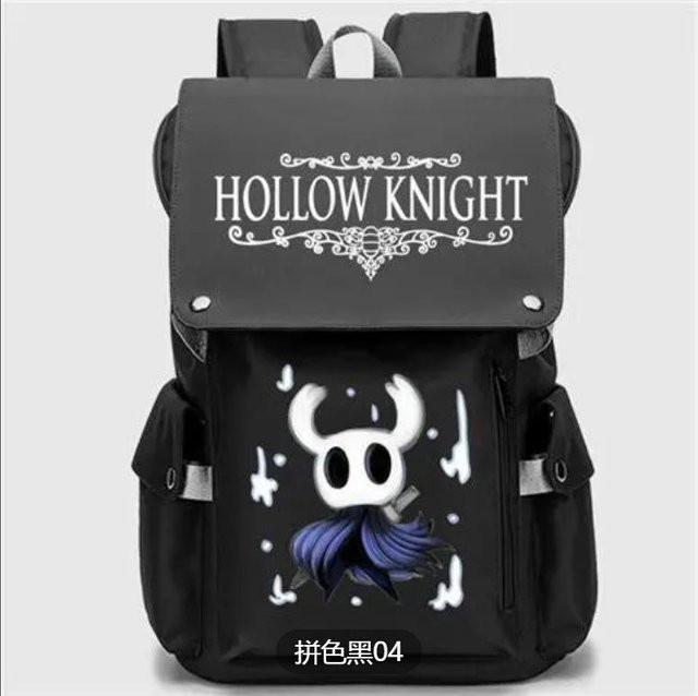3-teiliges Schulrucksack-Set in Schwarz aus Oxford-Stoff mit großem Fassungsvermögen inklusive Federmäppchen und Schultergurt - Bild 1