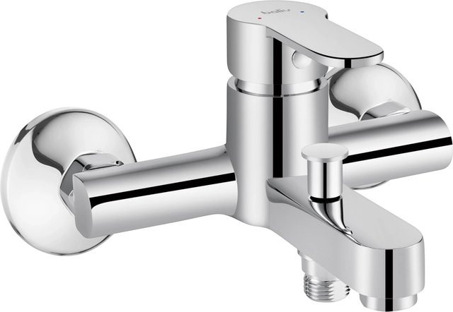 baliv Wannenarmatur WA-5890 mit Sprayfunktion in Chrom - Bild 1