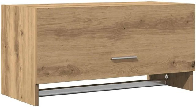 vidaXL Kleiderschrank Artisan-Eiche in Braun, modern mit Kleiderstange, B/T/H: 70 x 32,5 x 35 cm - Bild 1