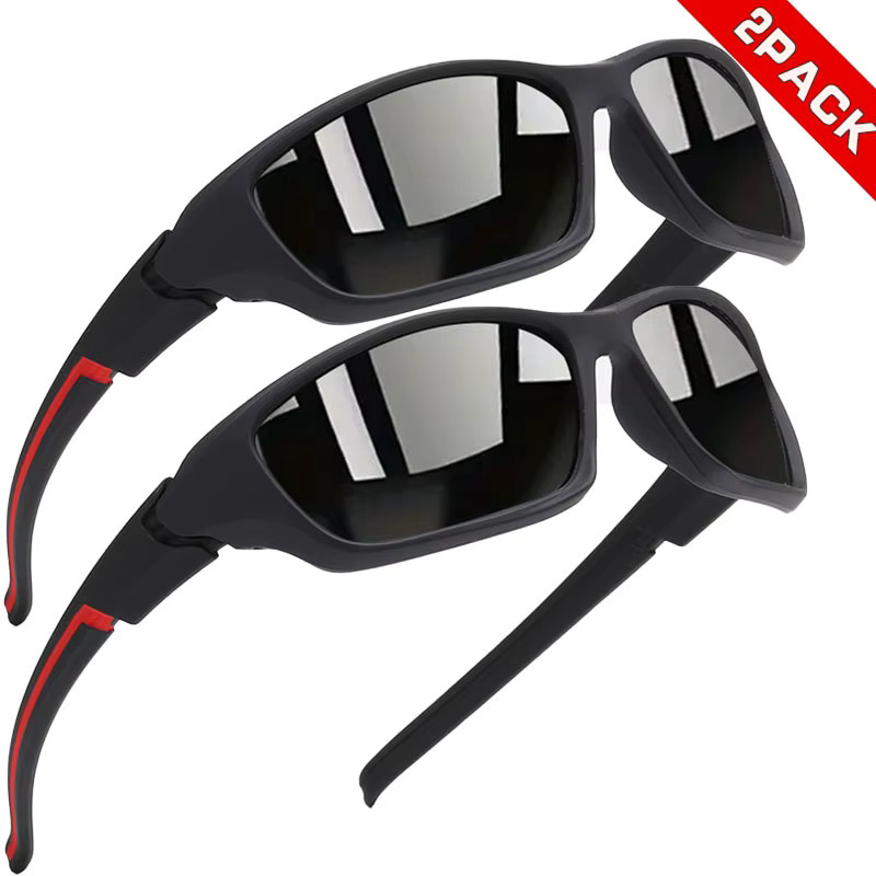 Hindfield Sport-Sonnenbrille, Wrap, Vollrand, Kunststoff, Unisex, Multicolour - Bild 1