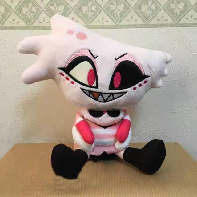 Yiran toy Hazbin Hotel Angel Dust Plüschtier, 30cm, ab 14 Jahren - Bild 1