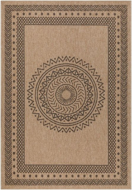 Ayyildiz Outdoor-Teppich Dhaka 8714 Schwarz B: 240 cm, T: 340 cm - Bild 1