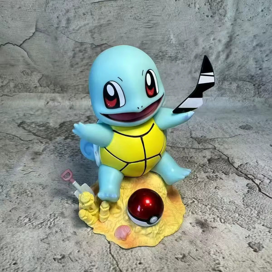 DUODUOBAO Pokémon Bulbasaur Squirtle Charizard Actionfigur, PVC, 10 cm - Bild 3