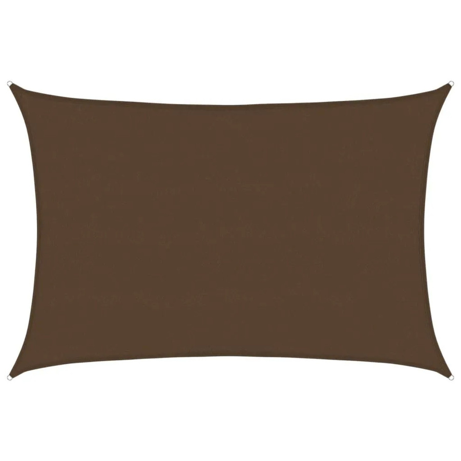 Sonnensegel Furnicato aus HDPE in Braun, Rechteckig, B x T: 500 x 700 cm - Bild 2