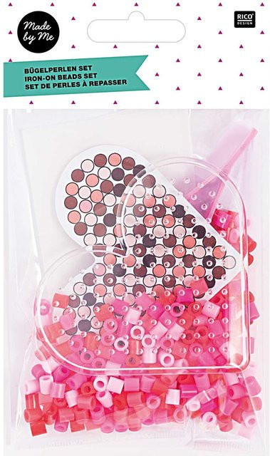 Rico Design Herz Bügelperlen Set Mehrfarbig - Bild 1