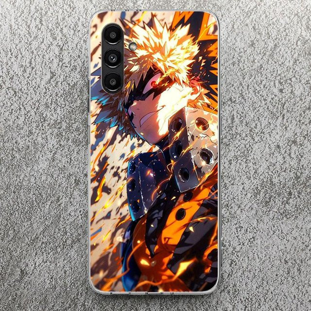 Handyhülle im My Hero Academia Bakugou Katsuki Design für Samsung Galaxy A-Serie in Multicolour - Bild 1