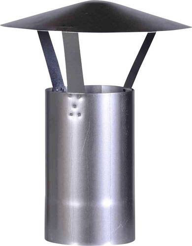 Firefix A130/RH Regenhaube aus Aluminium in Silber - Bild 1
