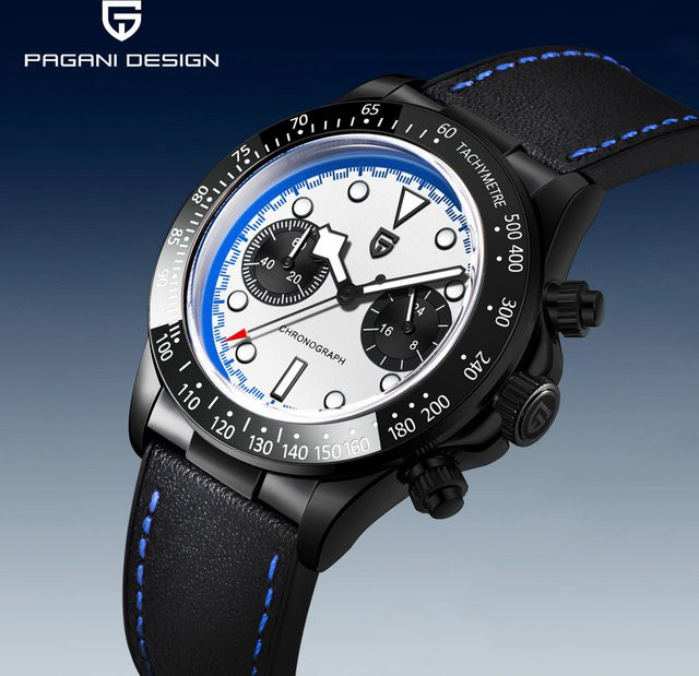 PAGANI DESIGN Armbanduhr, Quarz, Edelstahl, Herren - Bild 1