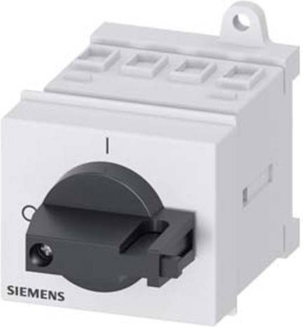 Siemens Lasttrennschalter 3polig Schwarz 16 A 690 V/AC 6 mm² 3LD20300TK11 - Bild 1
