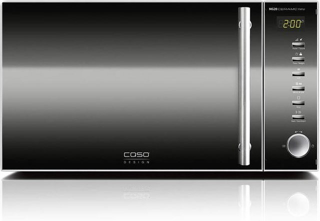 CASO MG20 Ceramic Menu 2in1 Kombi-Mikrowelle mit Grill, Schwarz, 800W - Bild 2