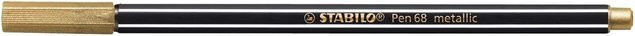 STABILO Pen 68 Metallic Fineliner in Gold - Bild 1