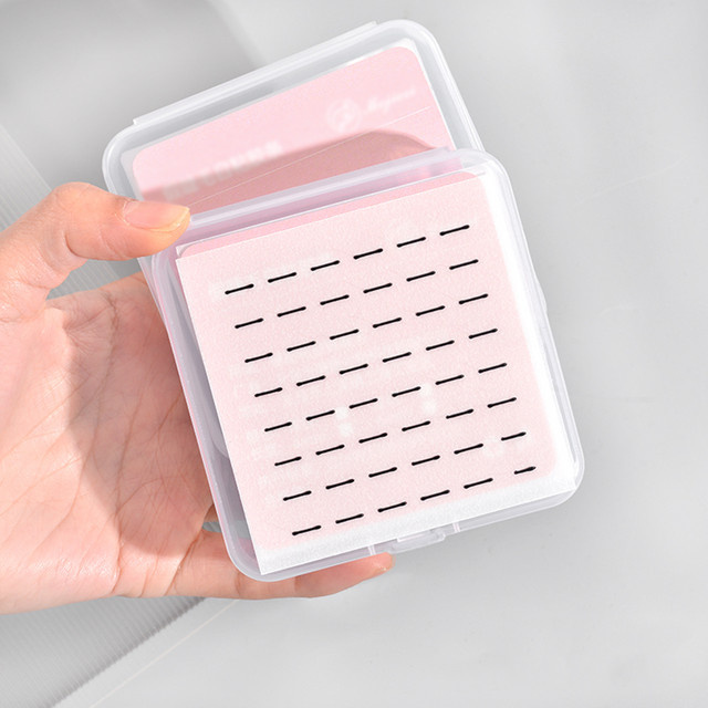 Mojiesisi Wimpernklebestreifen, transparent, wasserfest, Unisex - Bild 1
