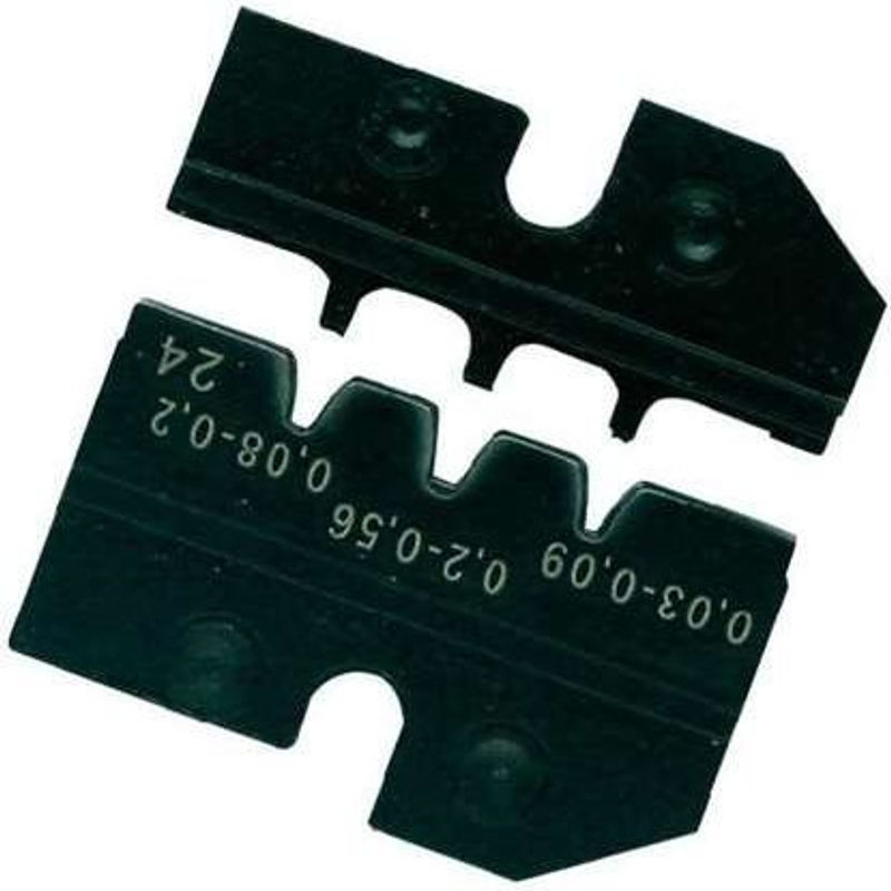 Knipex Crimpeinsatz 97 49 24 für D-Sub-Stecker HD 20 und HDE-Stecker, Farbe: Schwarz, für Querschnitte 0,03 bis 0,56 mm² - Bild 3