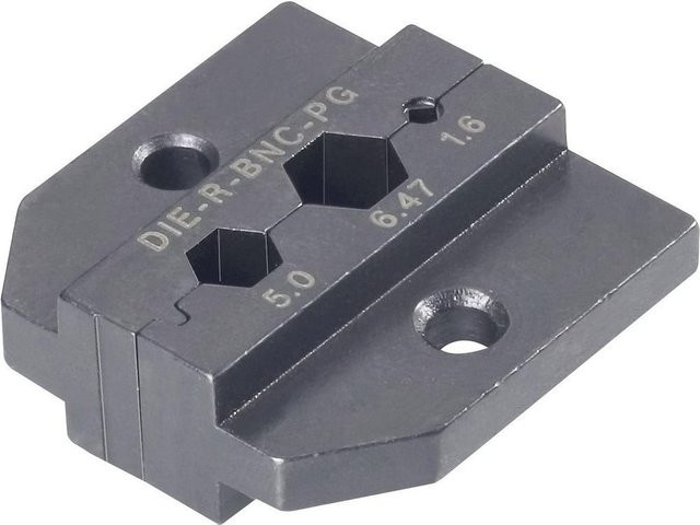 Neutrik Crimpeinsatz DIE-R-BNC-PG Schwarz - Bild 1