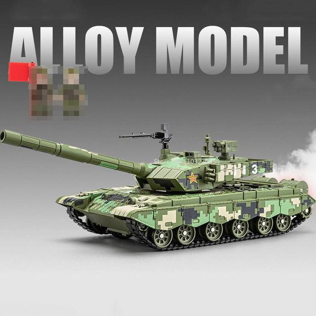 Linyi toy car T99A Panzer Modell, Spielzeugauto, 1:32, ab 4 Jahren - Bild 1