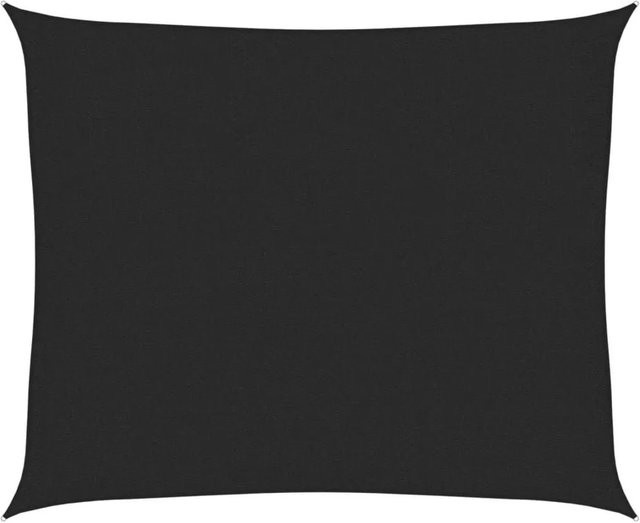 vidaXL Sonnensegel aus HDPE in Schwarz, B/B: 250 x 300 cm - Bild 1