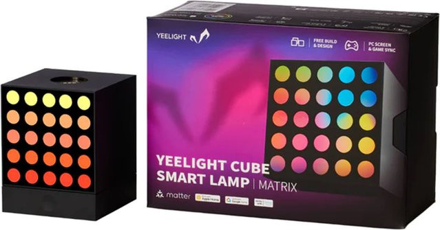 Yeelight Light Gaming Cube Matrix LED Tischleuchte mit WLAN und RGB-Effekten in Multicolour - Bild 1