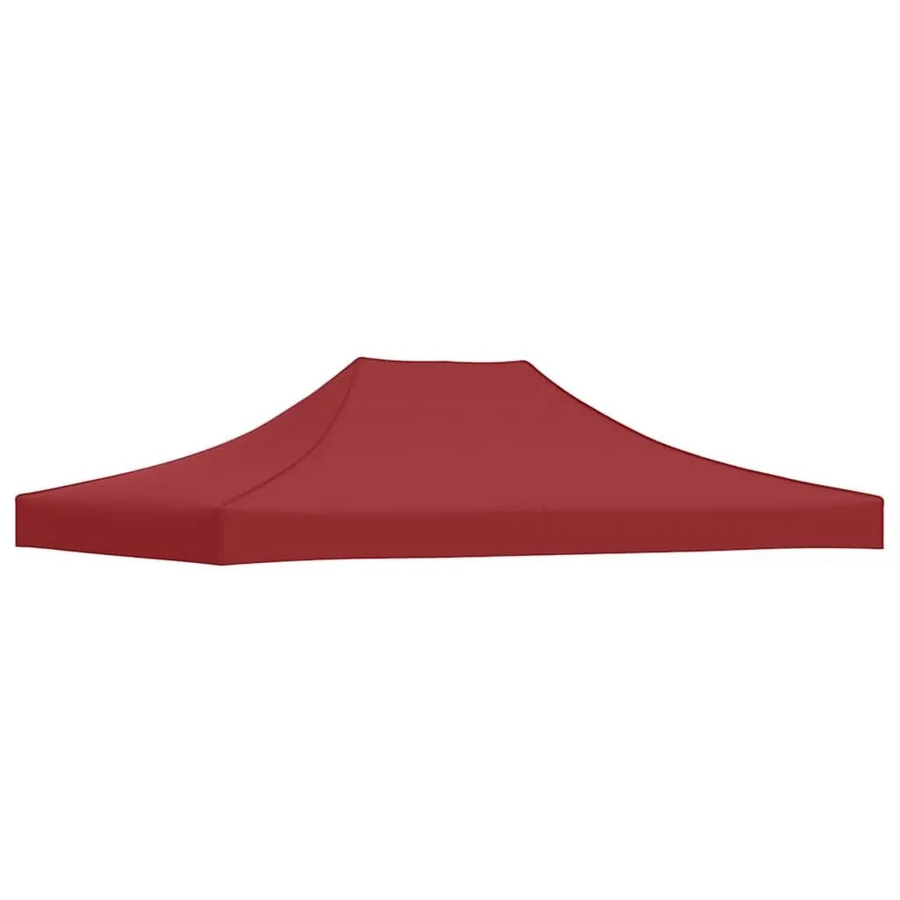 vidaXL Partyzelt-Dach für Faltpavillon in Burgunderrot, B/T: 4,5 x 3 m, aus Polyester Oxford-Gewebe - Bild 2