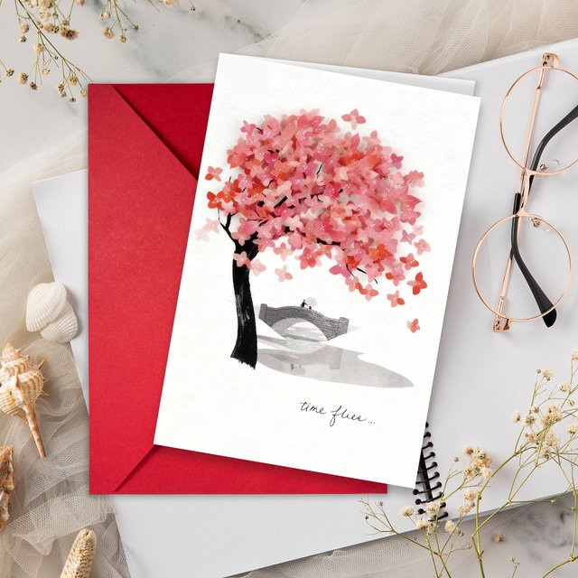 Universelle Grußkarten und Umschläge für Valentinstag und besondere Anlässe aus Papier - Bild 1