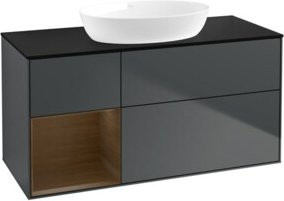 V&B Waschtischunterschrank Finion in Lackausführung, Breite: 120 cm, Tiefe: 50,1 cm, Höhe: 50,1 cm - Bild 1