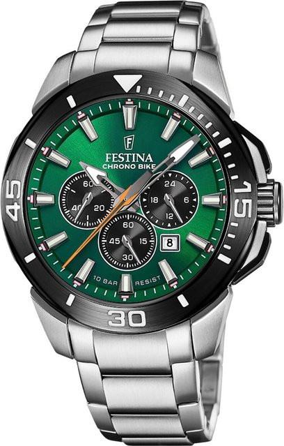 Festina Chrono Bike Herrenuhr, 47mm, 10ATM - Bild 1