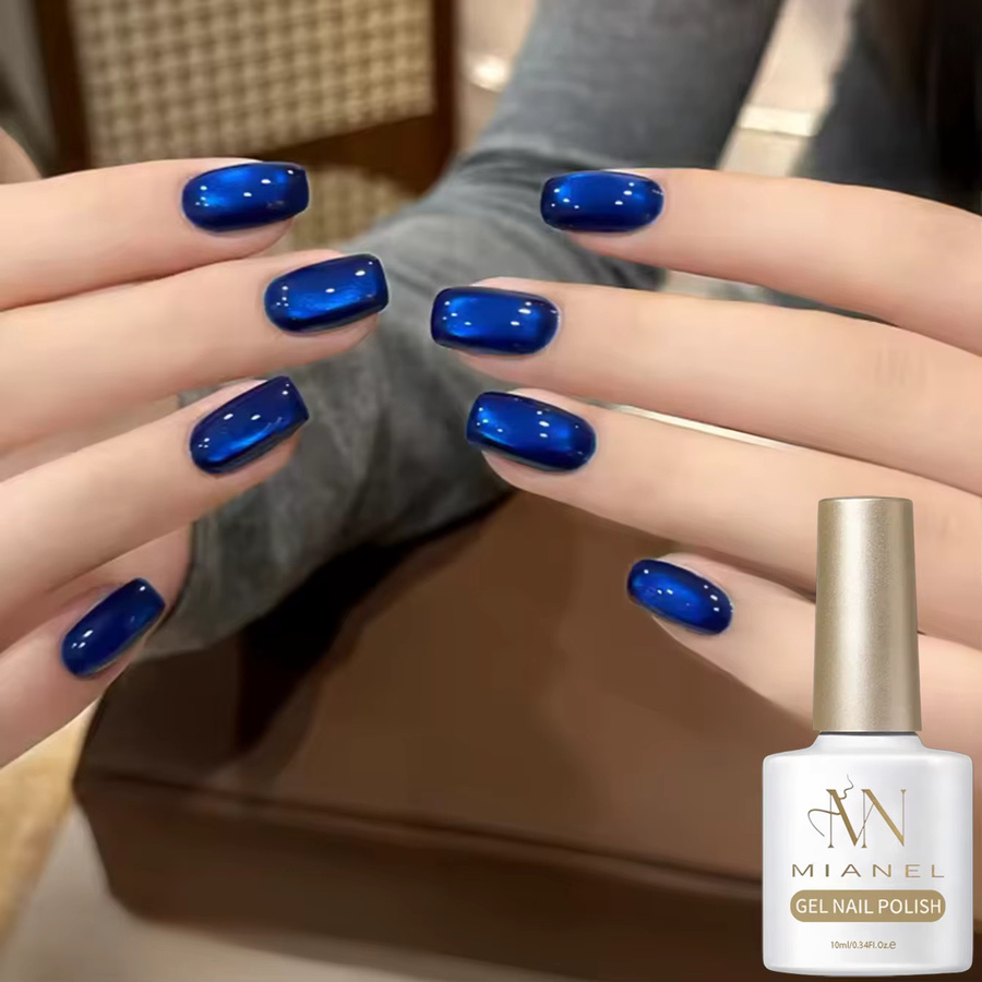 MISS MIANEL Gel-Nagellack, Blau, 10 ml, Unisex - Bild 2