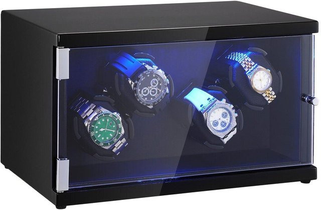 Buying Solutions, MB Uhrenbeweger für 4 Automatikuhren, 2 japanische Mabuchi-Motoren, grau - Bild 1