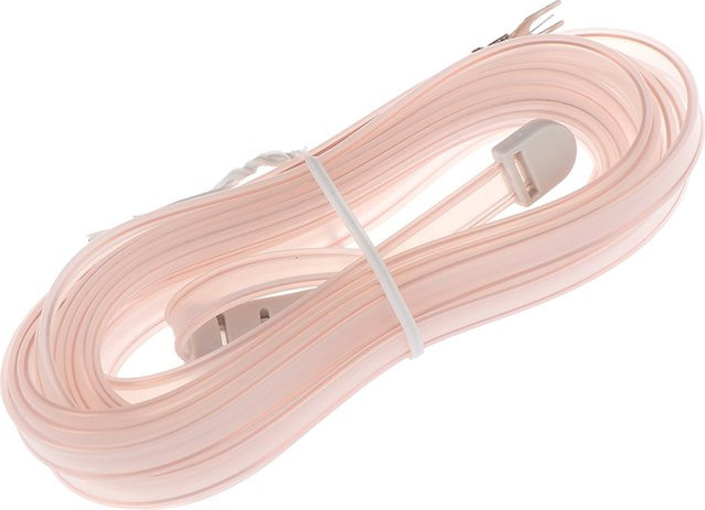FM-Dipol-T-Typ-Antenne für den Innenbereich mit Transformator, 300 Ohm, Farbe: Weiß - Bild 1