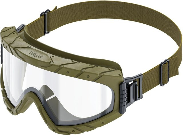 Dräger Vollsichtbrille X-pect 4900 in Olive mit klarem Sichtbereich - Bild 1