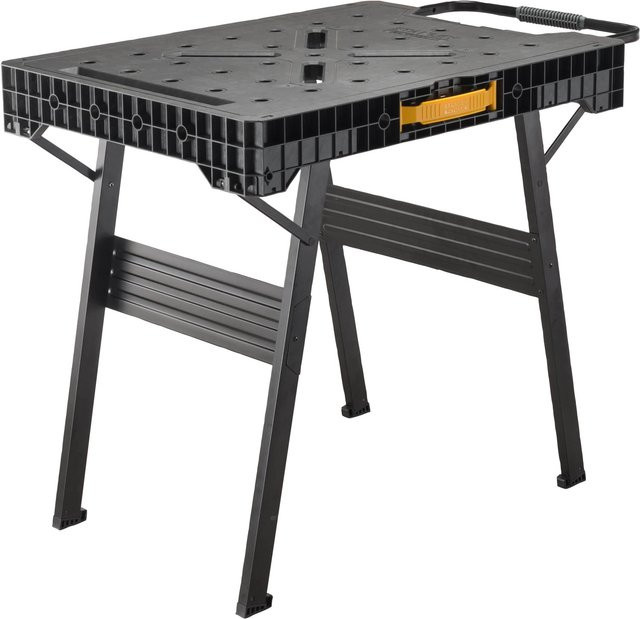Stanley FatMax Klappbare Werkbank in Schwarz, B: 85 cm, T: 60 cm - Bild 1
