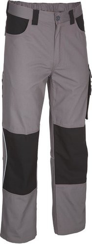 safety and more Arbeitshose EXTREME in Grau/Schwarz aus Polyester/Baumwolle, Größe XL - Bild 1