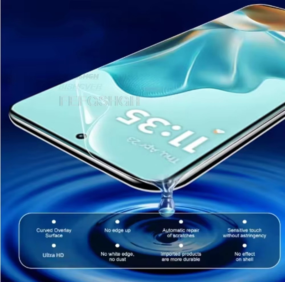 3er-Set vollhydraulische Hydrogel-Displayschutzfolie für FiiO Snowsky Echo Nano, transparent - Bild 5