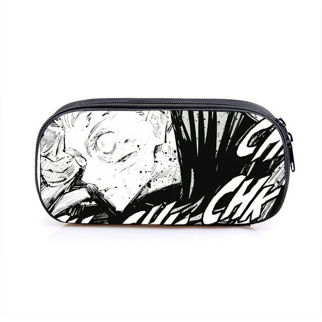 Jujutsu Kaisen Gojo Satoru Anime Federmäppchen von Yi Fuling in Schwarz, B/H/T: 20,0 x 8,0 x 3,0 cm - Bild 1
