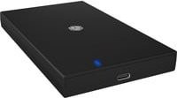 Icy Box IB-200T-C3 Laufwerksgehäuse in Schwarz mit USB-A und USB-C Anschlüssen - Bild 1