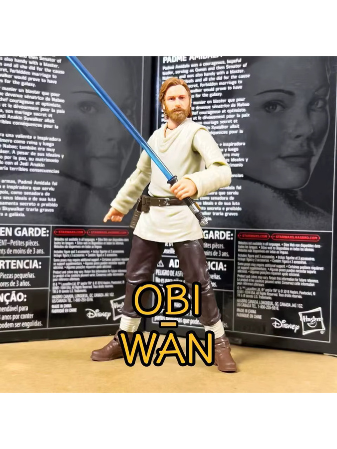 Hasbro Star Wars The Black Series Jedi Obi Wan Kenobi, Actionfigur, ab 3 Jahren - Bild 4