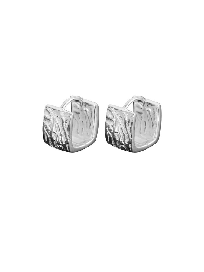 REETI Ohrringe, 925 Silber, geometrisch, quadratisch, Damen - Bild 5