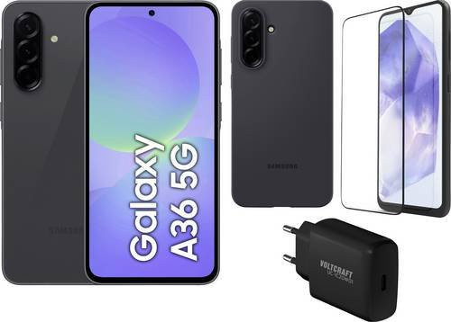 Samsung Galaxy A36 5G Enterprise Edition Smartphone 128GB Schwarz 6.7 Zoll - Bild 1