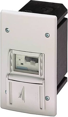 Siemens 3RV1913-2DA00 Isolierstoff-Einbaugehäuse aus Kunststoff in Weiß, B/T/H: 10,5 x 17,5 x 10,8 cm - Bild 1