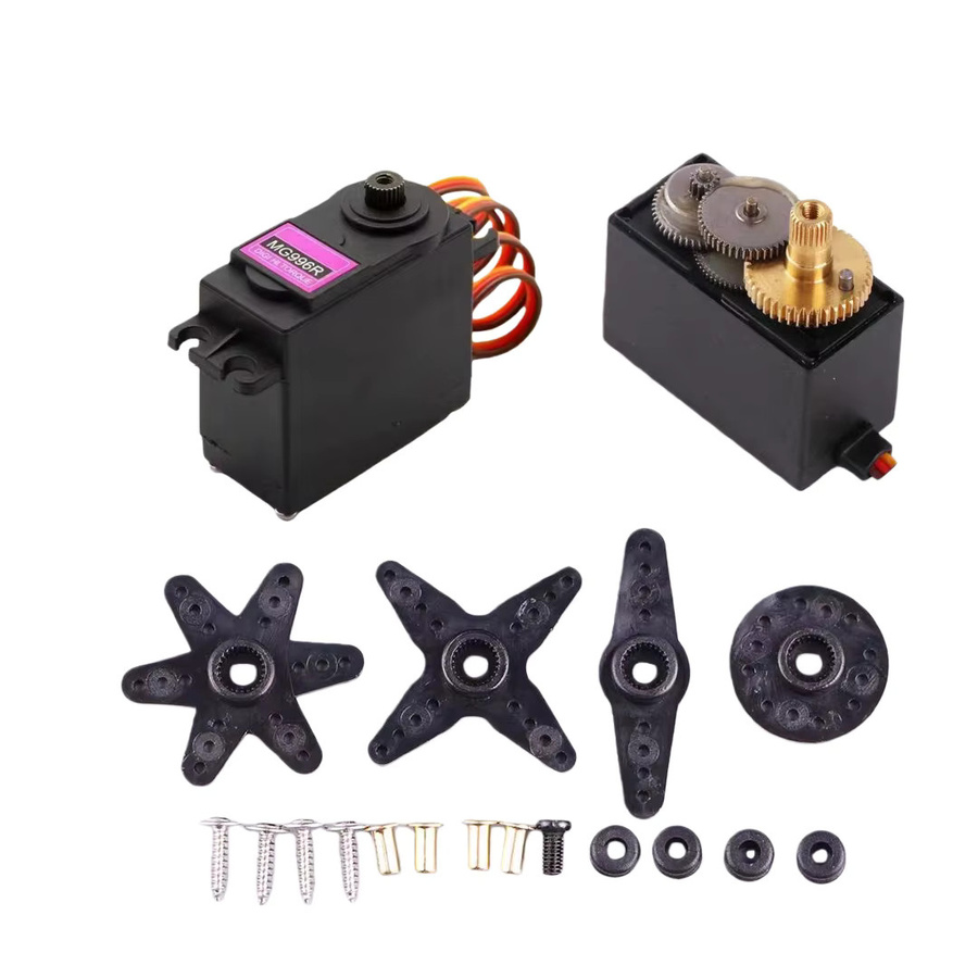 KePaQi MG996R Metall-Standard-Servo, 180-Grad-Digitalflugzeug, Modellauto, Modell, mechanischer Arm, Lenkservo - Bild 3