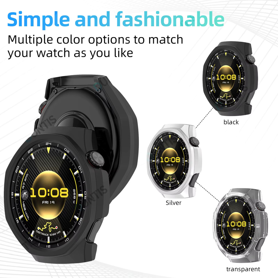 DUNTIS Smartwatch Schutzhülle für Huawei, Kunststoff, Schwarz, Unisex - Bild 4