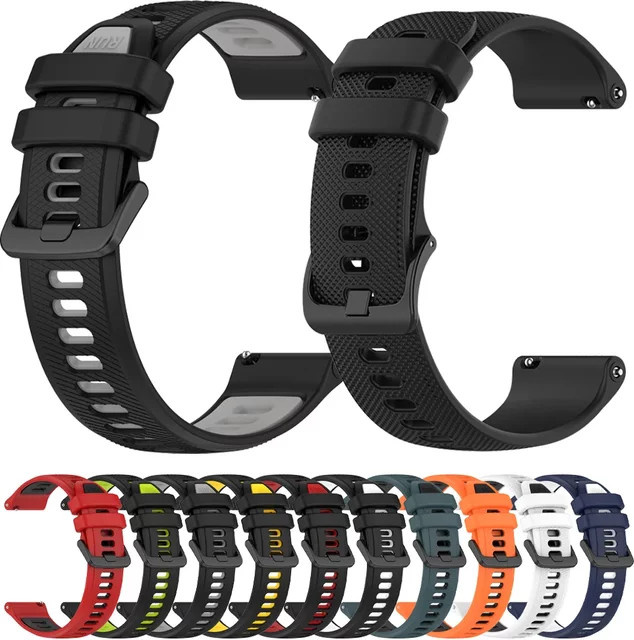 Garmin Uhrenarmband Silikon, Unisex, 20 mm, 22 mm - Bild 1