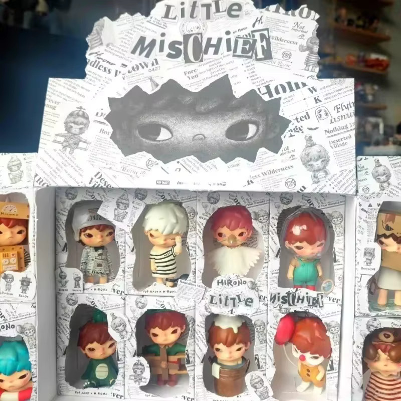POP MART Hirono Kleine Mischievous Serie, Blind Box Puppe, Tabletop Ornamente - Bild 4