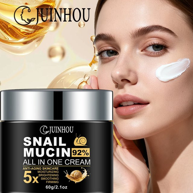 JUINHOU Gesichtscreme mit Schneckenextrakt, Unisex - Bild 1