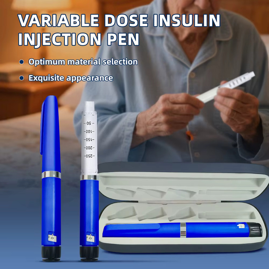Schbit Wiederverwendbarer Peptid-Insulin-Pen für 3 ml Kartuschen, 60 Einheiten - Bild 3