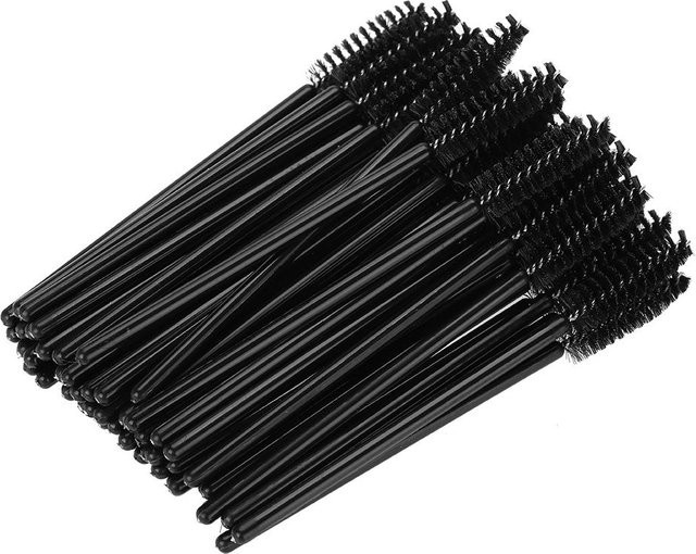 FunCouples Wimpernbürsten, 50 Stück, Schwarz, Unisex - Bild 1