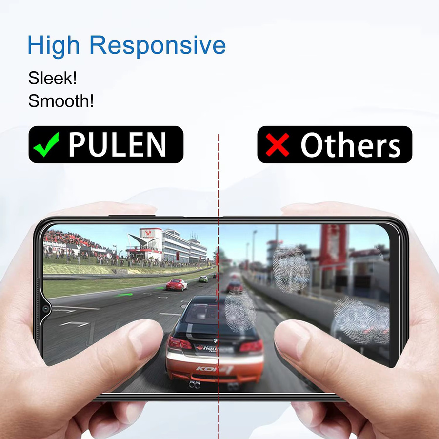 3er-Pack Displayschutzfolie aus gehärtetem Glas für Samsung Galaxy A05 A05S A15 A25 4G 5G A04 A04S A04E A24 A34 A54, transparent - Bild 6