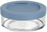 Mepal Ellipse Lunchpot Behälter aus Glas in Nordic Blue, 200 ml, auslaufsicher mit Snap-Lid - Bild 1