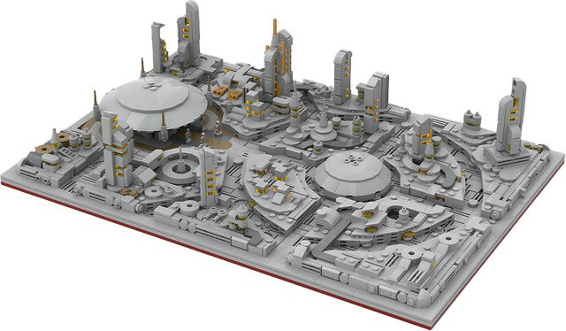 Gobricks MOC-244084 Coruscant Diorama, Bausteine - Bild 1